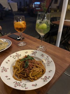 Tofu bolognesee  at Prosta Pasta Fresca in Krakow