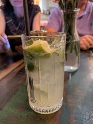 Virgin mojito at Prosta Pasta Fresca in Krakow