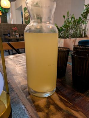 Lemonade at Prosta Pasta Fresca in Krakow