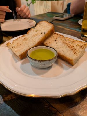 Focaccia at Prosta Pasta Fresca in Krakow