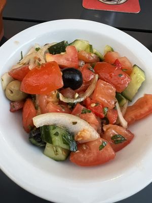 Vegan saladd  at Casa Portuguesa in Leverkusen