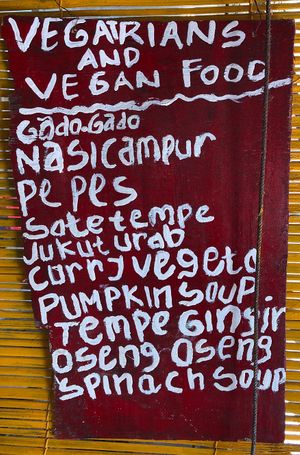   at Warung Mekar in Karangasem