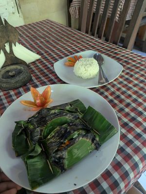 Pepe's! Delicious creation by owner. at Warung Mekar in Karangasem