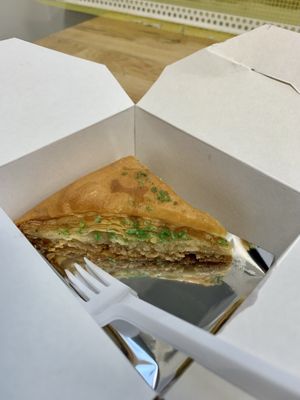 baklawa  at Vebap in Warsaw