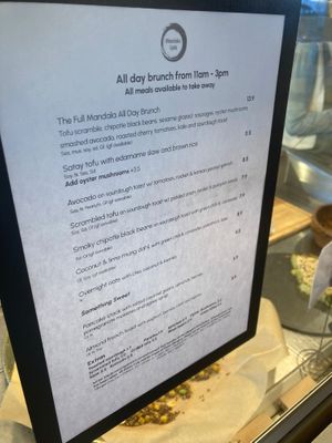  at Mandala Café in East London