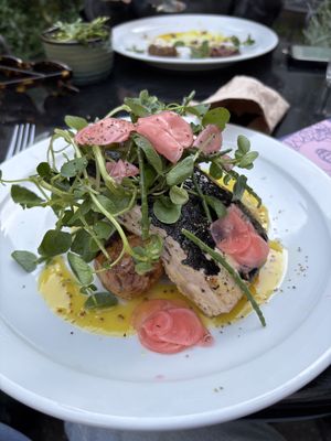   at Mandala Café in East London