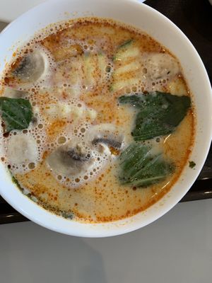 vegan tom yum  at Anan Bistro in Bratislava