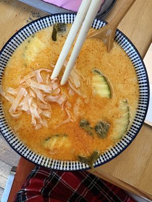 tom yum  at Anan Bistro in Bratislava