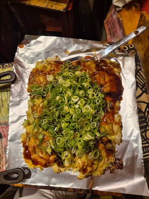 Chef's recommendation. at Izakaya Fuwatoro - Umeda Okonomiyaki in Osaka