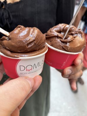   at Gelateria Domus in Bergamo