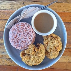 Chick'n Joy at Veganize Bohol in Tagbilaran