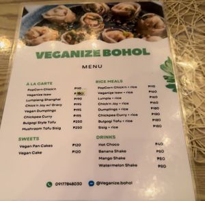   at Veganize Bohol in Tagbilaran