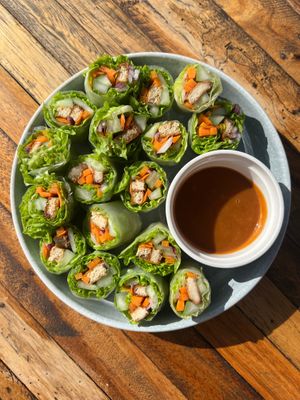 Summer Rolls at Veganize Bohol in Tagbilaran