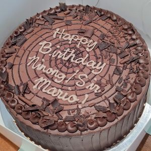 Moist, rich, pure dark chocolate! No Milk, No Eggs, No Dairy! 100% Plant Based! at Veganize Bohol in Tagbilaran