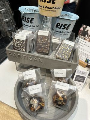   at Neal Street Espresso in London