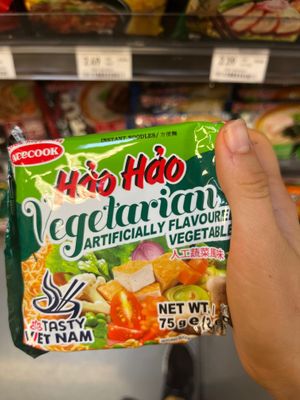 Vegan ramen at Enson Market in Gainesville