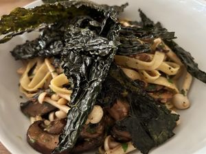 Mushroom Tagliatelle- delicious!!  at Grub on Main in Vancouver