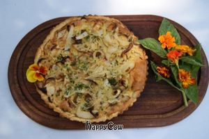 Zwiebel Kuchen - Onion Tart at Vienna Restaurant and Historic Inn in Southbridge