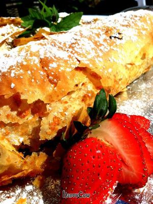 Our famous apple strudel at Vienna Restaurant and Historic Inn in Southbridge