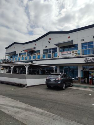 Outside at Awaze Ethio Fusion in Artesia