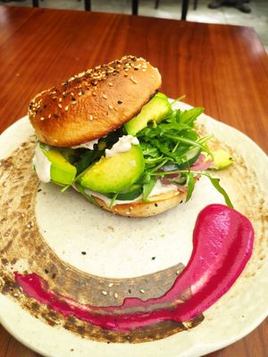 Avocado bagel #Veganuary at Buttercup by Rosie's Cafe  in Hoi An