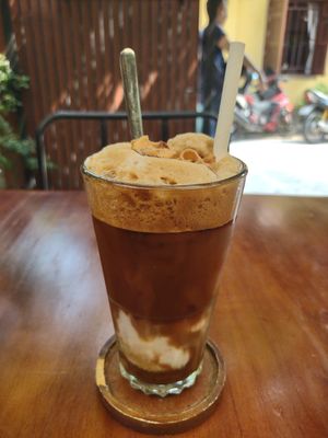 Coconut coffee at Buttercup by Rosie's Cafe  in Hoi An
