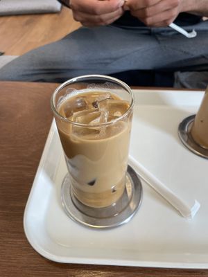 Ice oat latte. Yums  at Dirt Coffee - 더트커피 in Seoul