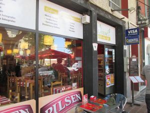 Irene's, outside at Comida Naturista Irene's in Colonia Del Sacramento