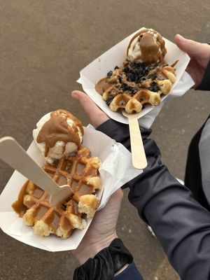   at Fifi's Ice Cream in Skegness