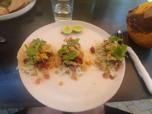 Vegan Bean Tacos at Bahia in Dikwella