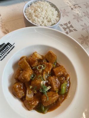 Tofu Sichuan   at The Dragon Stall in Valletta