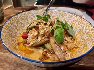 Curry van de dag at Eethuis Lamoen in Landegem