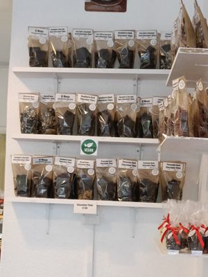 Selection of chocolates for sale at Lisa's Chocolate in Bristol