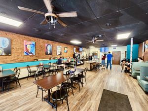 Interior  at La Familia Cafe in Kalamazoo