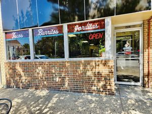 Outsidee  at La Familia Cafe in Kalamazoo