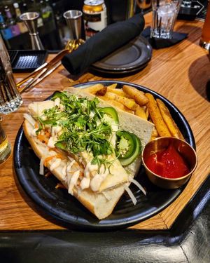 Tofu Bahn Mi at The Coffin Bar in Lancaster