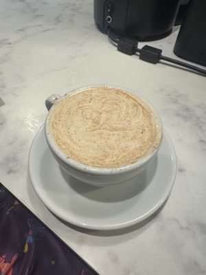 Chai latte  at Caffe Piccoloco in Newcastle-under-lyme