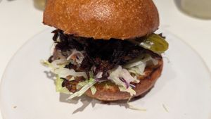 Pulled Mushroom -- our favorite at BEKIND. in Zagreb