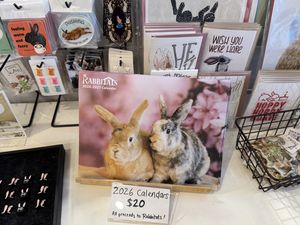 Bunny souvenirs  at The Bunny Cafe in Vancouver