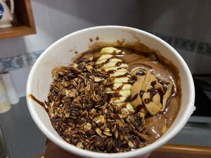 Choco bowl to-go at The Raw Kitchen - The Ranee Boutique Suites Hotel in Kuching