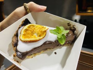 Chocolate cake  at The Raw Kitchen - The Ranee Boutique Suites Hotel in Kuching