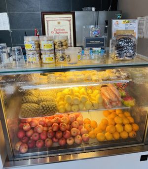 Front counter  at The Raw Kitchen - The Ranee Boutique Suites Hotel in Kuching