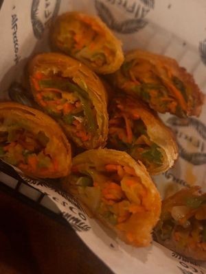 Lumpia Spring Rolls at AlFresco Coron in Coron