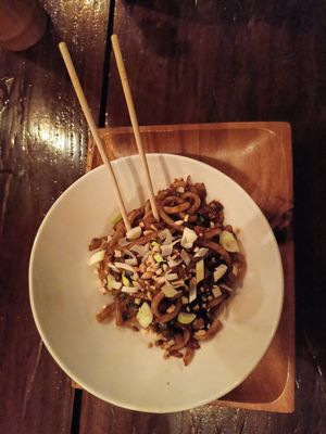 Udon Fried Noodles at AlFresco Coron in Coron