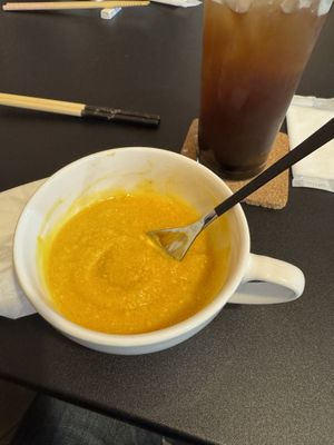 Pumpkin soup was delicious  at BIOLA -ビオラ  in Yamato