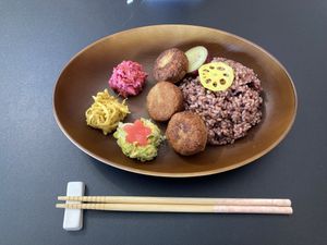 Falafel bento   at BIOLA -ビオラ  in Yamato