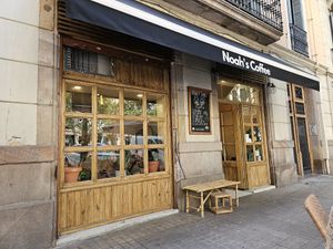  at Noah's Coffee in Barcelona