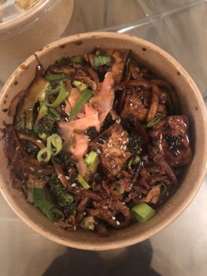 Noodles black beans  at Yosi Street Food in Belfast