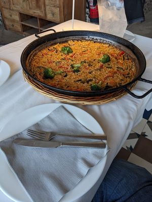 Lovely atmosphere   at Vivero Beach Club Restaurant Sitges in Sitges