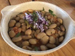 Bean stew   at AYUNI in Sao Sebastiao Da Feira
